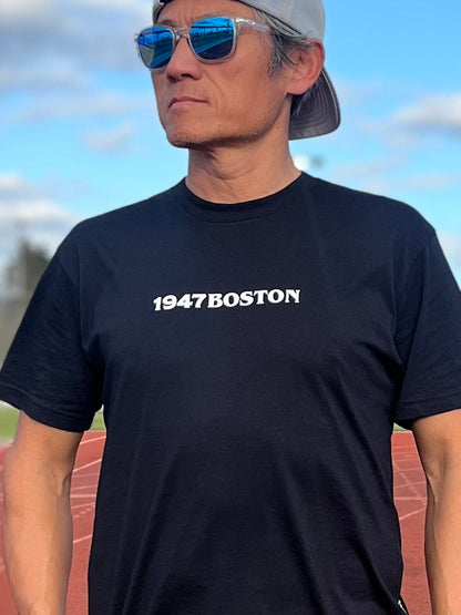 1947BOSTON EDITION UNISEX CVC CREWNECK T-SHIRT